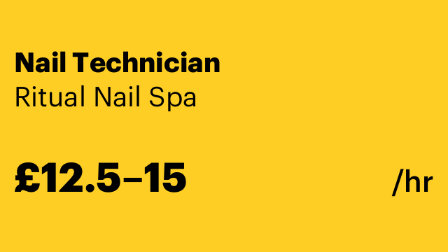 Nail Technician