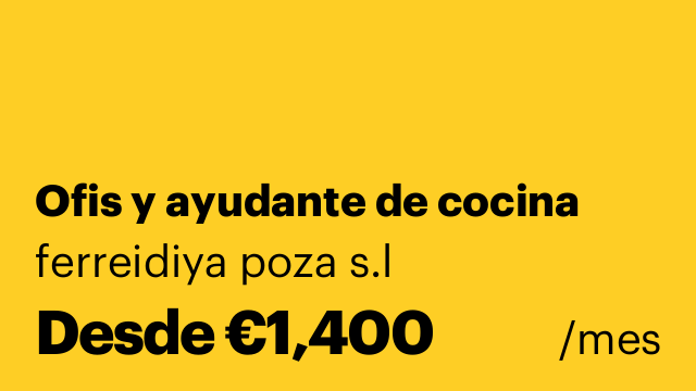 Ofis y ayudante de cocina