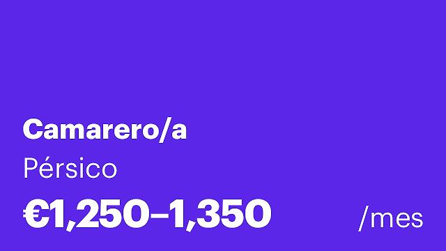 Camarero/a