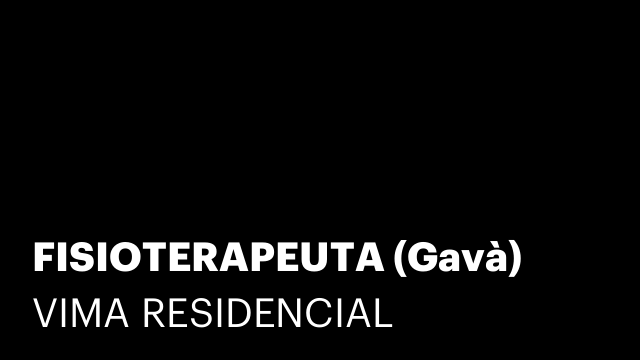 FISIOTERAPEUTA (Gavà)