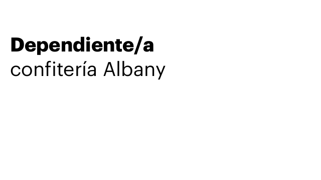 Dependiente/a