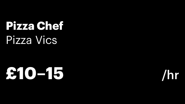 Pizza Chef