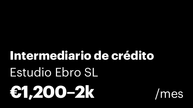 Intermediario de crédito