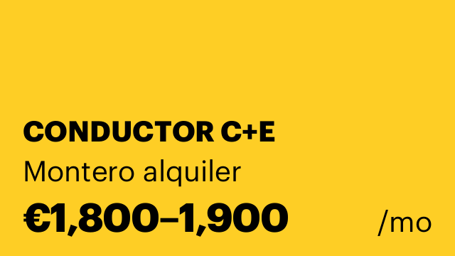 CONDUCTOR C+E