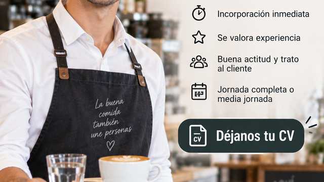 Encargado/a de Barra