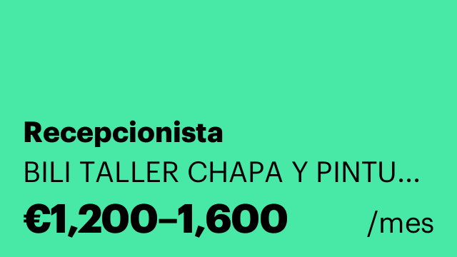 Recepcionista