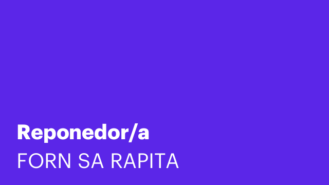 Reponedor/a