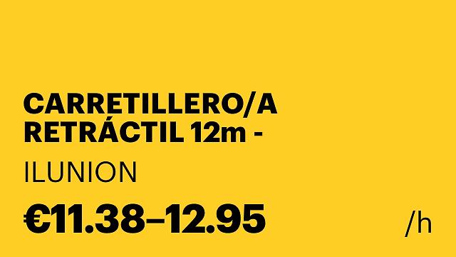 CARRETILLERO/A RETRÁCTIL 12m - Arroyomolinos - Turno Fijo