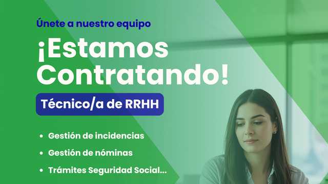 Técnico/a RRHH - Elche