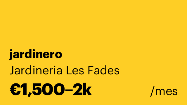 jardinero