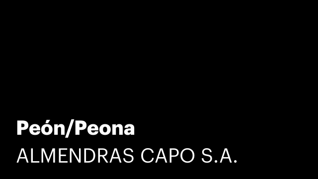 Peón/Peona