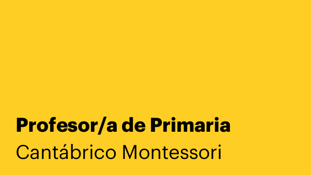 Profesor/a de Primaria