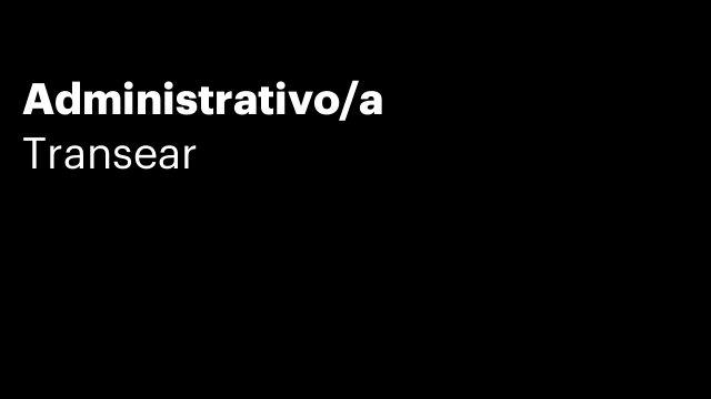 Administrativo/a