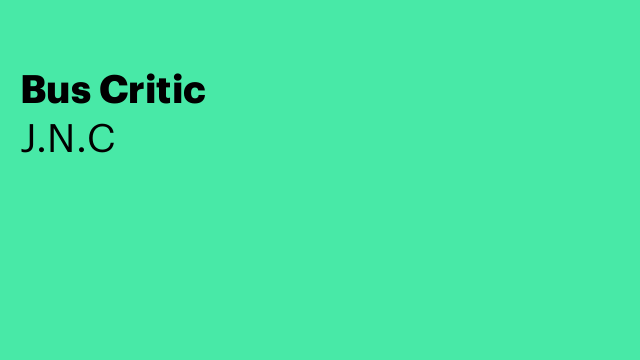 Bus Critic