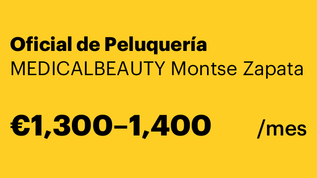 Oficial de Peluquería