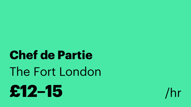 Chef de Partie