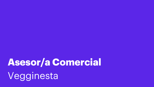 Asesor/a Comercial