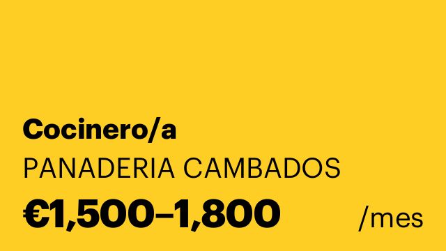 Cocinero/a