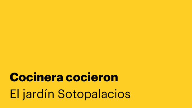 Cocinera cocieron