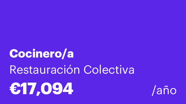 Cocinero/a