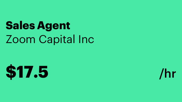 Sales Agent