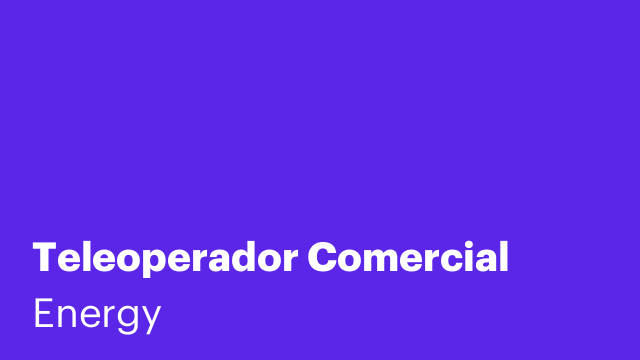 Teleoperador Comercial