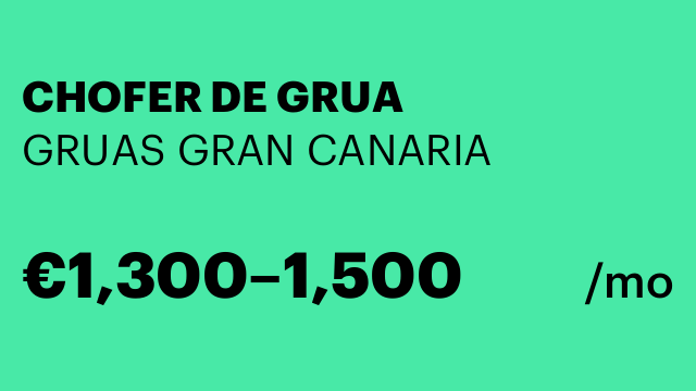 CHOFER DE GRUA