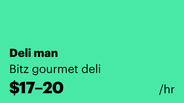 Deli man