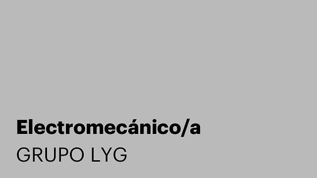 Electromecánico/a
