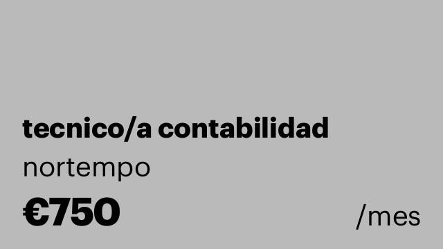 tecnico/a contabilidad