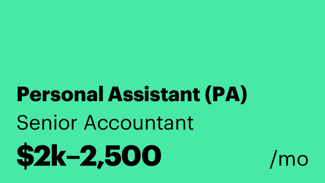 Personal Assistant (PA)