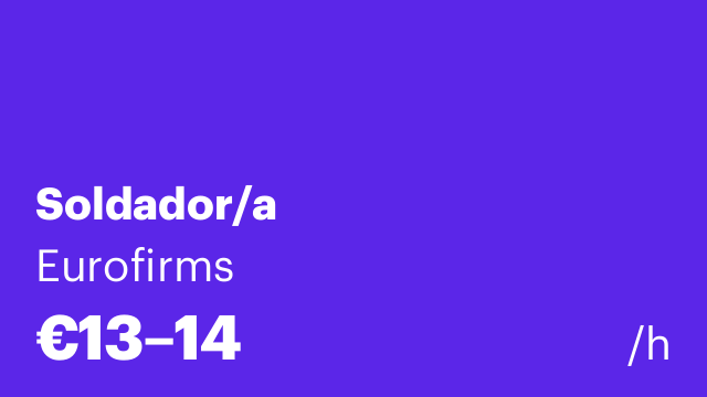 Soldador/a