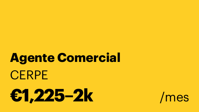 Agente Comercial