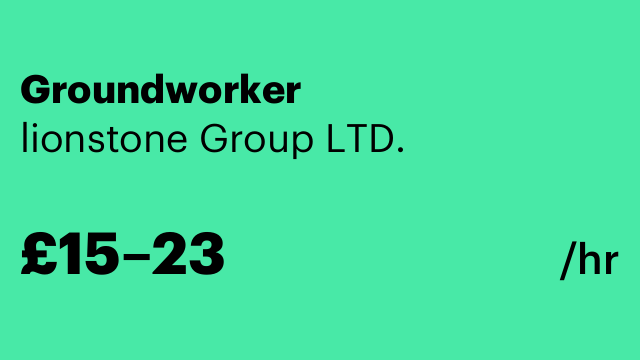 Groundworker
