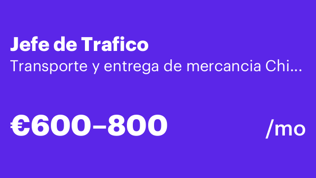 Jefe de Trafico
