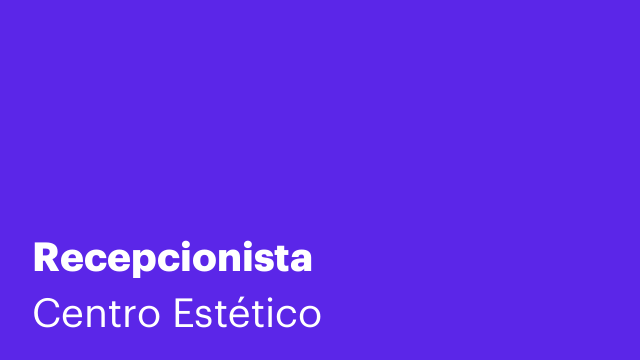 Recepcionista