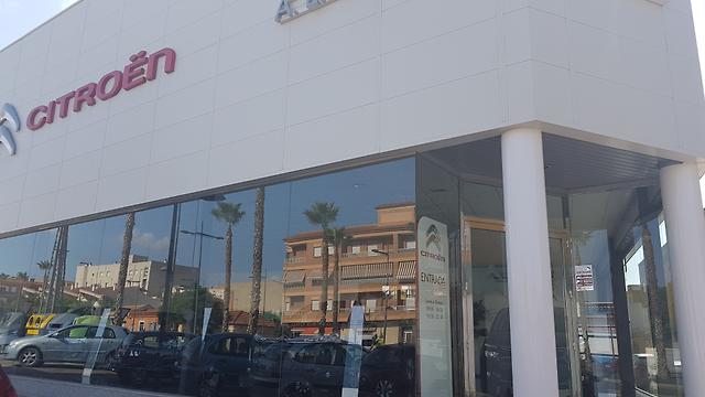 Recepción taller concesionario Citroën .
