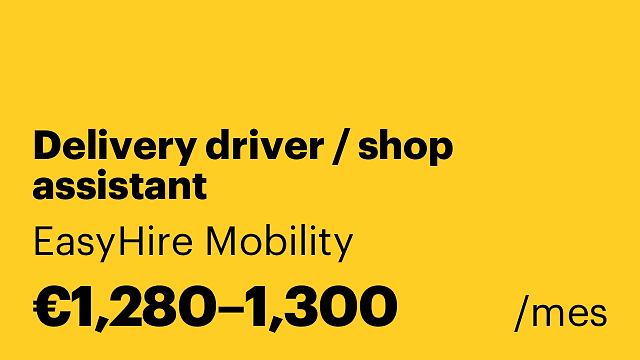 Delivery driver / shop assistant