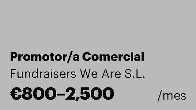 Promotor/a Comercial