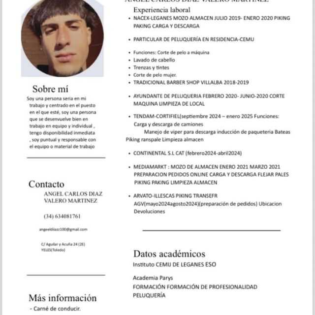Candidate avatar