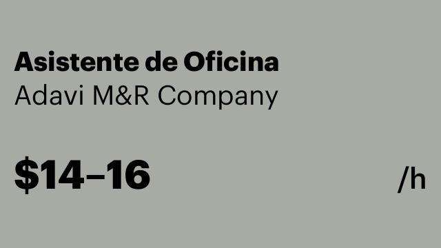 Asistente de Oficina