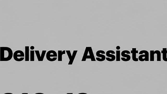 Delivery Assistant