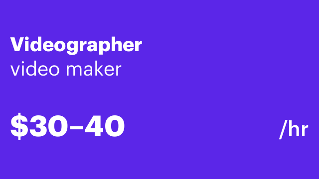 Videographer