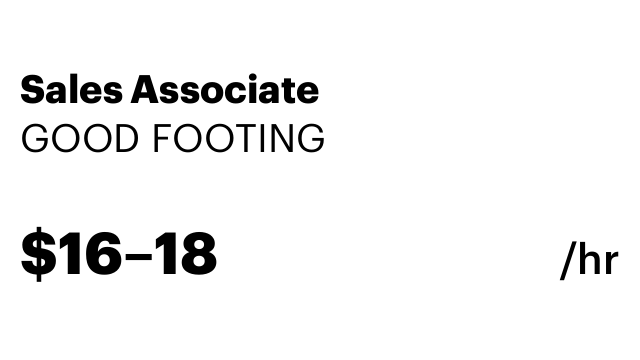 Sales Associate