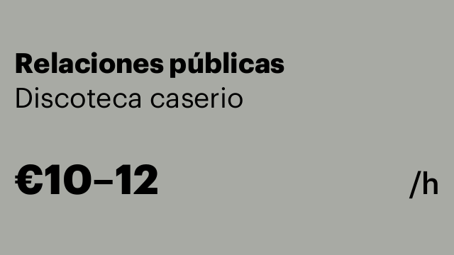 Relaciones públicas