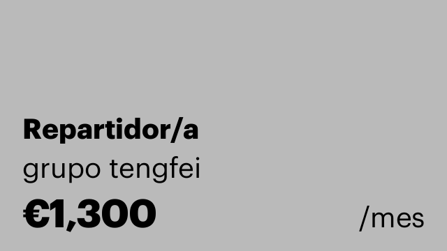 Repartidor/a