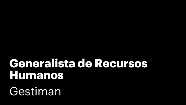 Generalista de Recursos Humanos
