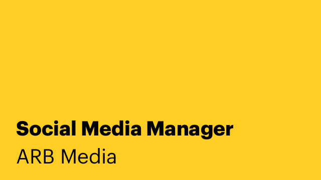 Social Media Manager
