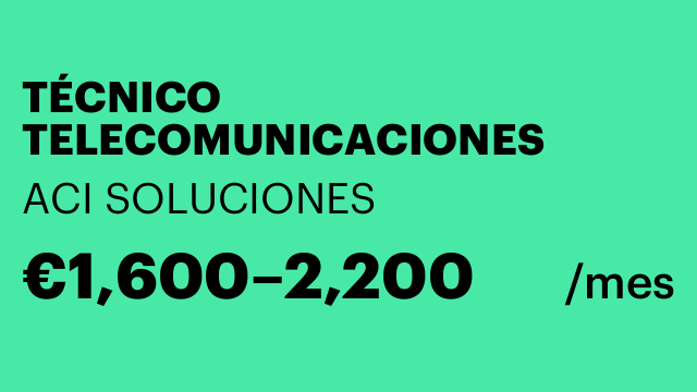 TÉCNICO TELECOMUNICACIONES
