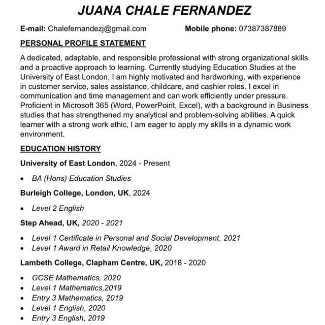 Candidate avatar